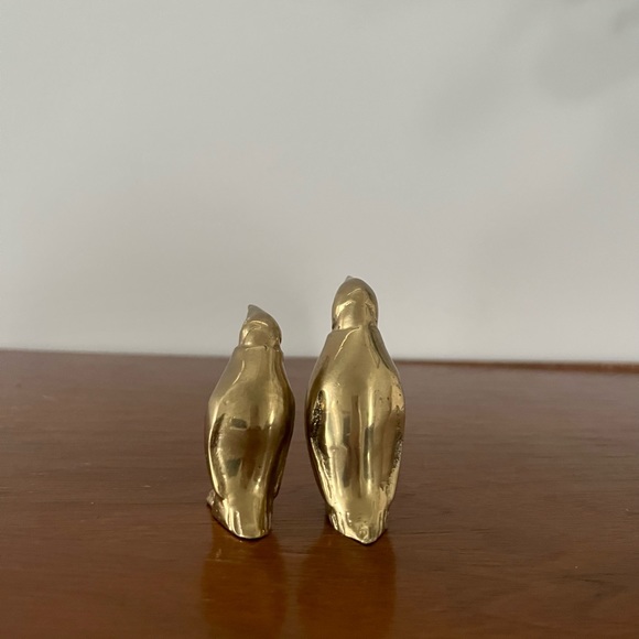 Vintage Brass Penguins (Pair) - Picture 7 of 8